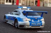 Light Kit - 1/10 TC/Drift - LED - JR Plug - Police Roof Long Lights V1 - 6 Flashing Modes (Blue / Red) 105x30x26mm