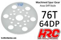 Couronne - 64DP - Delrin Low Friction usiné - Diff Style -  76D