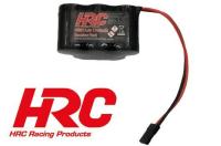 Accu - 5 Eléments - Accu récepteur - NiMH - 6V 1700mAh - pyramide - prise JR 50x30x30mm