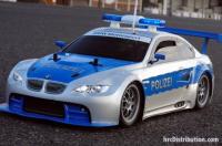 Light Kit - 1/10 TC/Drift - LED - JR Plug - Police Roof Long Lights V1 - 6 Flashing Modes (Blue / Blue)