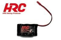Accu - 5 Eléments - Accu récepteur - NiMH - 6V 1700mAh - pyramide - prise BEC 50x30x30mm