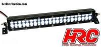 Set d'éclairage - 1/10 ou Monster Truck - LED - Prise JR - Block de toit Multi-LED - 44 LEDs Blanc