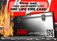 HRC RACING - LiPo Fire Case Poster A3