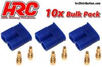 Connector - EC2 - Male (10 pcs) - Gold