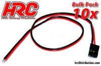 Akku Kabel - FUT - 30cm Länge - BULK 10 Stk. - 22AWG