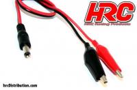 Accessoire de chargeur - Cable d'alimentation 12V avec prise crocodile