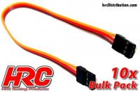 ESC Extension - Male/Male - JR - 20cm Long - BULK 10 pcs