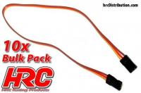 ESC Extension - Male/Male - JR - 30cm Long - BULK 10 pcs