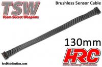 Brushless Flach Sensorkabel  - 130mm