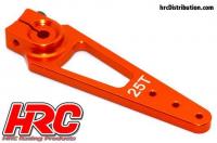Servo Arm - Special Airplane - Aluminum Clamp Type - 56mm Long - Single - 25T (Futaba / Sävox / Power HD / Orion)