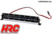 Light Kit - 1/10 or Monster Truck - LED - JR Plug - Multi-LED Roof Bar Light Block - 44 LEDs Yellow