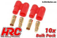 Stecker - HXT3.5 (10 Stk.) - Gold