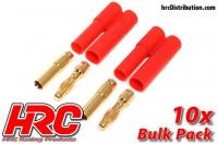 Stecker - HXT4.0 (10 Stk.) - Gold