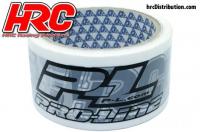 Packing tape - white with logos - 60m x 50mm