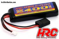 Battery - LiPo 2S - 7.4V 2400mAh 50C No Case RC Car Micro - TRX Plug 97x30x20mm