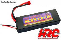 Akku - LiPo 2S - 7.4V 5800mAh 50C  - Hard Case - Ultra T (Dean's Kompatible) 46.5*25*138.5mm