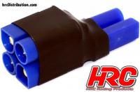 Adapter - for 2 Battery Packs in Series - Compact - EC5 Plug