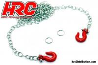 Body Parts - 1/10 Accessory - Scale - Aluminum - Trailer Chain