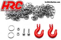 Body Parts - 1/10 Accessory - Scale - Aluminum - Trailer Chain