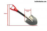 Body Parts - 1/10 Accessory - Scale - Metal Shovel