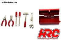 Parti di carrozzeria - 1/10 accessorio - Scale - Metal Toolbox