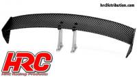 Body Parts - 1/10 Accessory - Scale - Touring / Drift Rear Wing - Carbon Finish - Type G