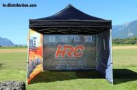 Pit Tent - HRC Racing / Team Magic - 3x3m - Pro & Durable Structure - 3 printed sides