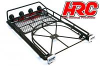 Body Parts - 1/10 Accessory - Scale - Large Crawler Luggage Tray - with Light LEDs - Black