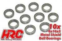 Ball Bearings - metric - 12x18x4mm (10 pcs)