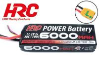 Batteria - LiPo 3S - 11.1V 6000mAh 50C/100C - No Case - Slim LCG - XT90 128x43x28mm