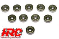 Ball Bearings - metric - 6x19x6mm (10 pcs)