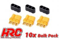 Connector - MR30 Triple - Female (10 pcs) - Gold