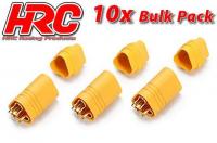 Connector - MT60 Triple - Male (10 pcs) - Gold