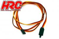 Prolunga di servo - con Clip - Maschio/Femmina - JR tipo - 100cm Lungo-22AWG