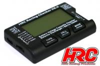 Battery & Servo Analyzer - 1~8S - Checker & Balancer with percentage display (LiPo)