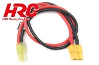 Charger Lead - Gold - XT60 Charger Plug to Mini Tamiya Battery Plug - 300mm