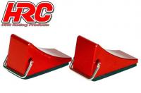 Ricambi - 1/10 Crawler - Bilancia - Tappetini per pneumatici - Rosso30x20m