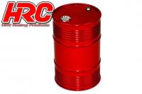 Body Parts - 1/10 Crawler - Scale - Aluminium - Oil Drum - Red 93x56mm