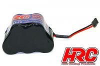 Battery - 5 cells - Receiver pack - 6V NiMH 4900mAh Sub-C - hump - JR