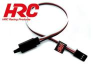 Servo Extension Cable - with Clip - Male/Female - FUT - 20cm Long - 22AWG