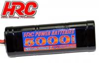 Batteria - 7 elementi - HRC Power Batteries  - NiMH - 8.4V 5000mAh - Hump Stick - Ultra T 