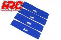 Option Part - 1/8 Off Road - Shock Socks 110x25-30mm - Blue (4 pcs)