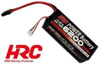 Accu - LiPo 4S - 14.8V 6200mAh 60C/100C - No Case -TRX -135x44x35mm