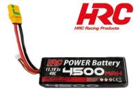 Accu - LiPo 3S - 11.1V 4500mAh 40C - No Case - XT90AS - 138 x 42 x 25mm