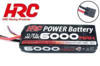 Batteria - LiPo 3S - 11.1V 6000mAh 50C/100C - No Case - Slim LCG- TRX 128x43x28mm