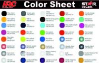 Polycarbonate Paint - HRC STAR COLOR - 150ml - Gold AM