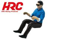 Body Parts - 1/10 Crawler - Pilot 64×80mm (With sunglasses) blue suit ,brown pants - movable legs