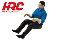 Body Parts - 1/10 Crawler - Pilot 64×80mm costume bleu ,pantalon marron - jambes mobiles