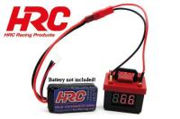 Body Parts - 1/10 Accessory - Scale - Dummy 12V Battery Voltage LCD alarm