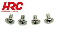 Spare Part - Dirt Striker & Scrapper - Flat Head Screw M2.5*8 (4 pcs)